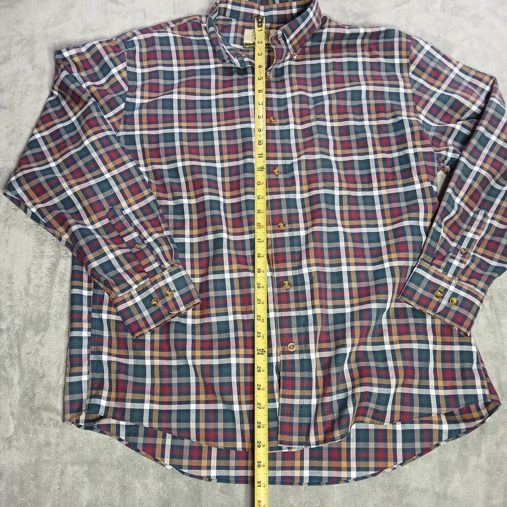 CABELA'S Outfitter Series Plaid Shirt XL Modern-Heritage Cabin-Core Archive XL - Picture 3 of 8